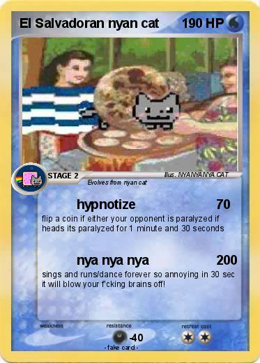Pokemon El Salvadoran nyan cat