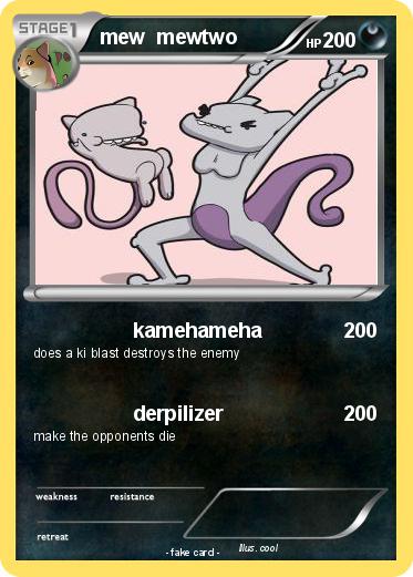 Pokemon mew  mewtwo