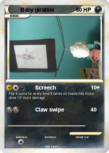 Pokemon Baby giratina