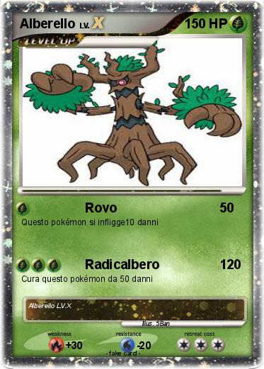 Pokemon Alberello