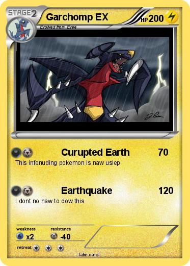 Pokemon Garchomp EX