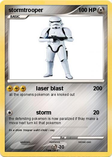 Pokemon stormtrooper