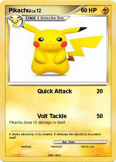 Pokemon Pikachu