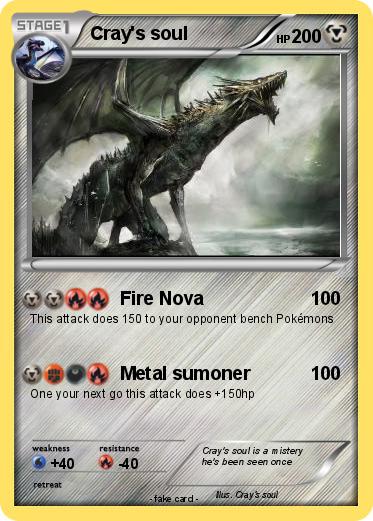 Pokemon Cray's soul