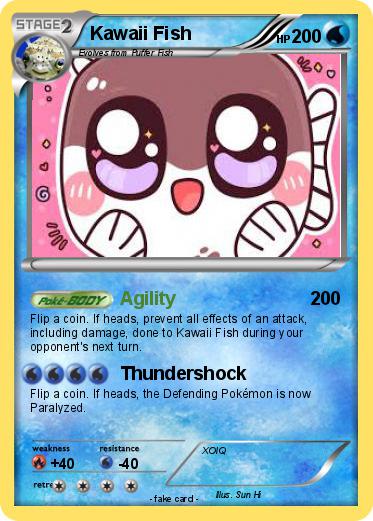 Pokemon Kawaii Fish