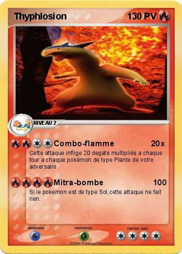 Pokemon Thyphlosion