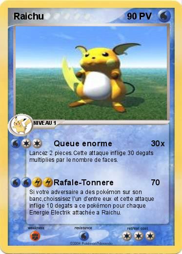 Pokemon Raichu