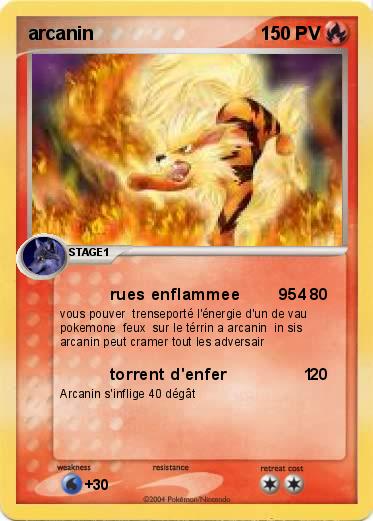 Pokemon arcanin
