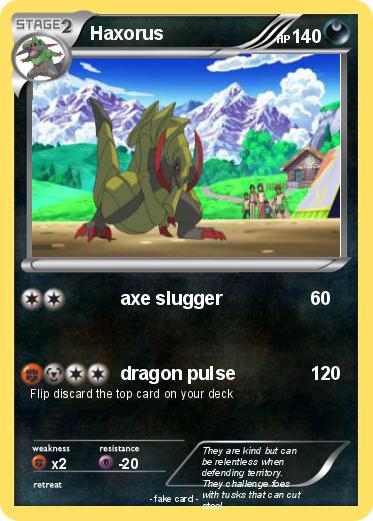 Pokemon Haxorus