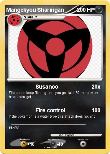 Pokemon Mangekyou Sharingan