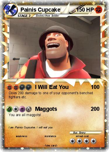 Pokemon Painis Cupcake