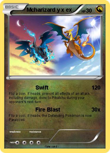 Pokemon Mcharizard y x ex