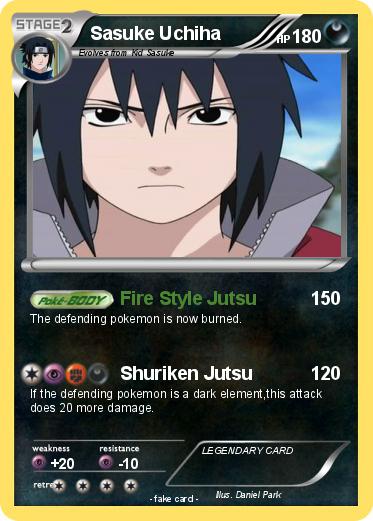 Pokemon Sasuke Uchiha