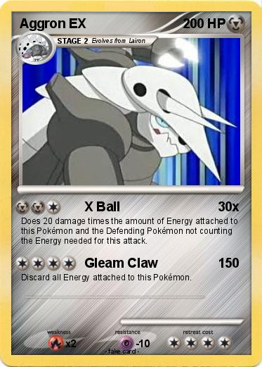 Pokemon Aggron EX