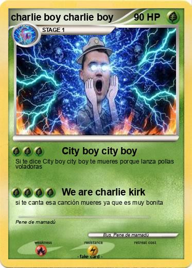 Pokemon charlie boy charlie boy