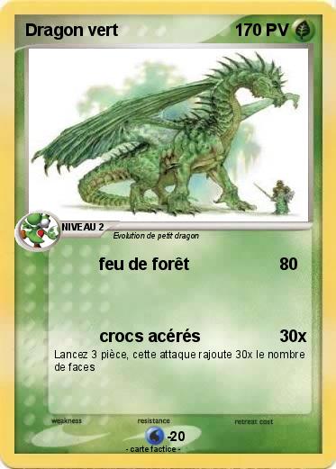 Pokemon Dragon vert