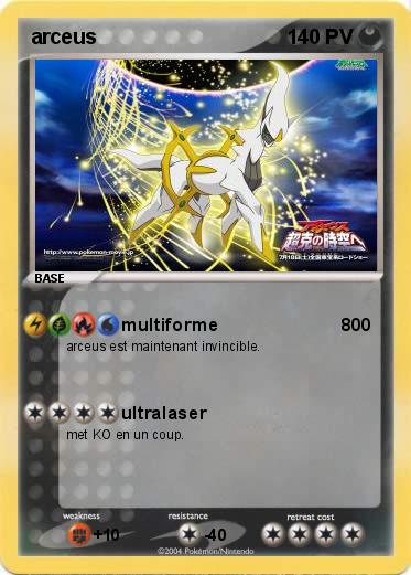Pokemon arceus