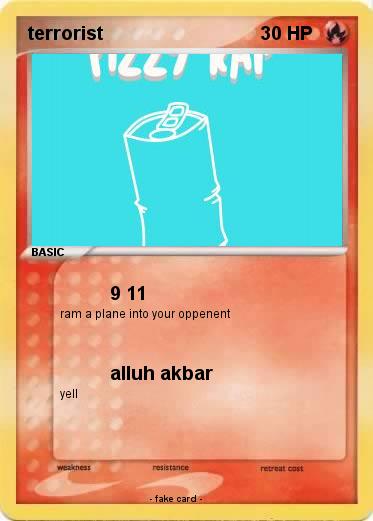 Pokemon terrorist