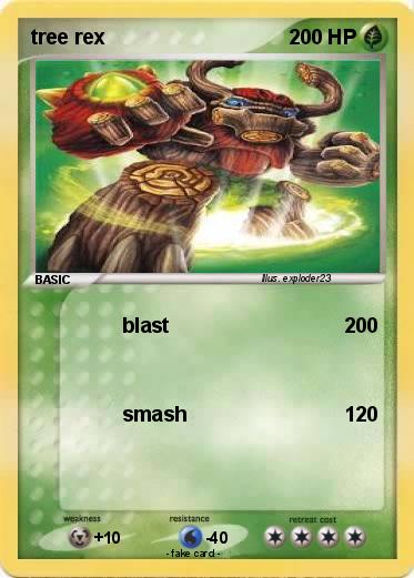 Pokemon tree rex