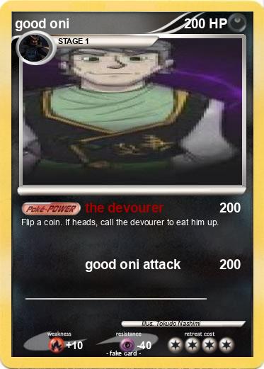Pokemon good oni