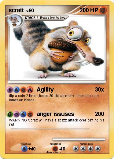 Pokemon scratt