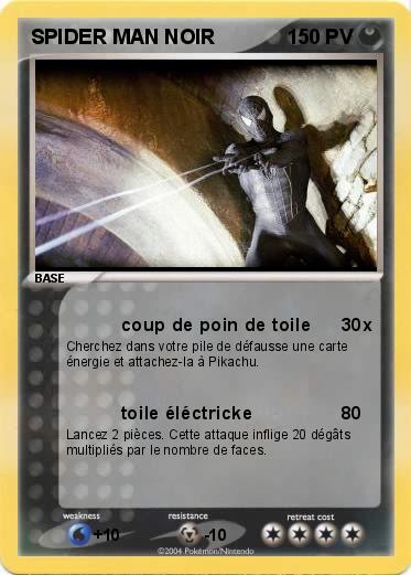 Pokemon SPIDER MAN NOIR