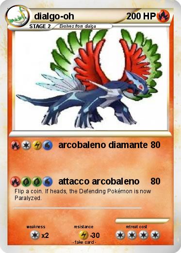 Pokemon dialgo-oh