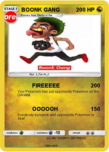 Pokemon BOONK GANG