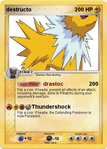 Pokemon destructo
