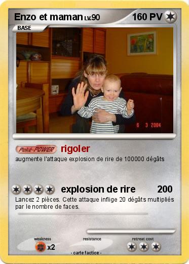 Pokemon Enzo et maman