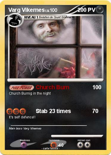 Pokemon Varg Vikernes