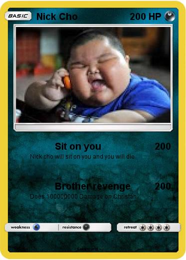 Pokemon Nick Cho