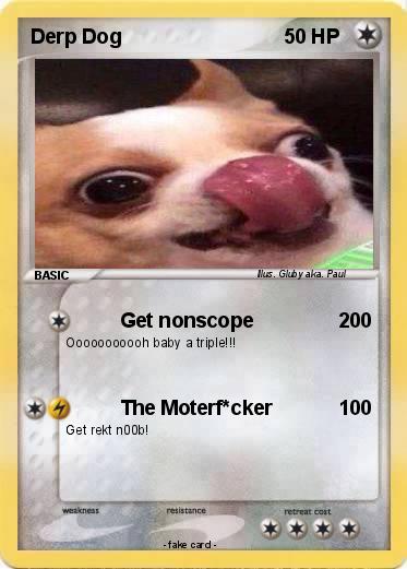 Pokemon Derp Dog