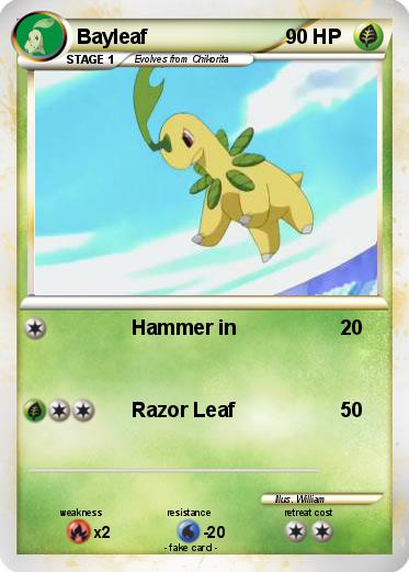 Pokemon Bayleaf