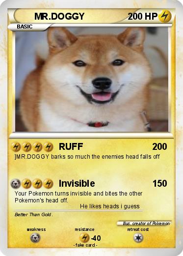 Pokemon MR.DOGGY