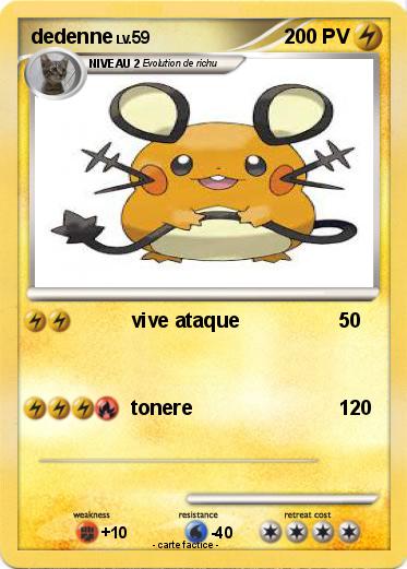 Pokemon dedenne