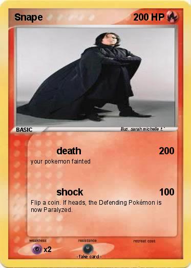 Pokemon Snape
