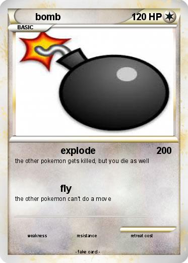 Pokemon bomb