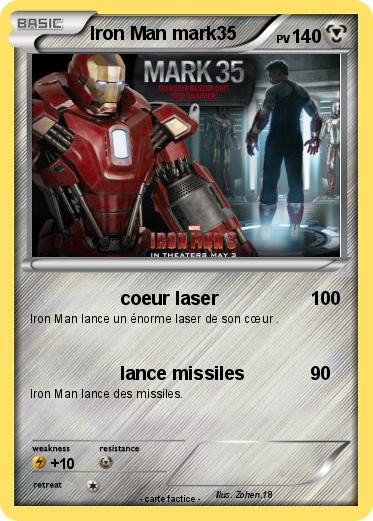 Pokemon Iron Man mark35