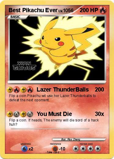 Pokemon Best Pikachu Ever