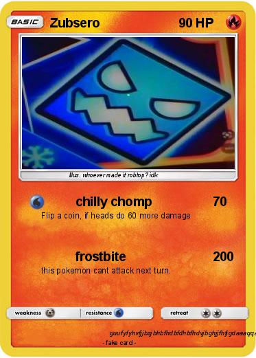 Pokemon Zubsero