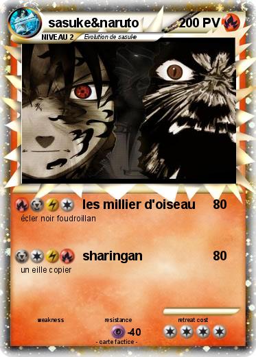 Pokemon sasuke&naruto