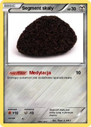 Pokemon Segment skały