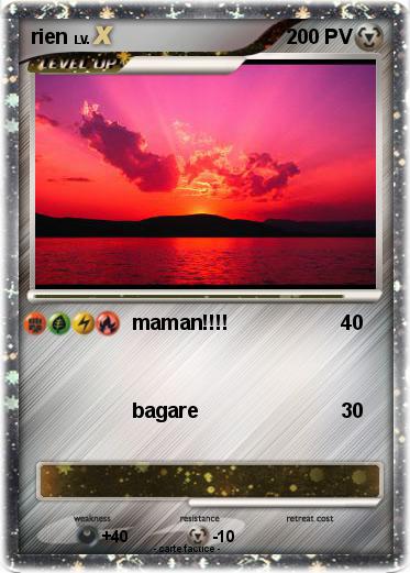 Pokemon rien