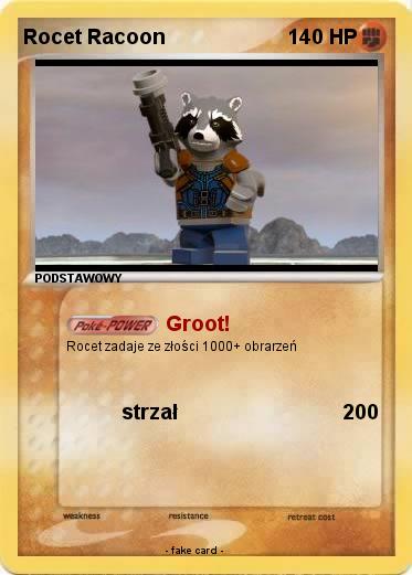 Pokemon Rocet Racoon