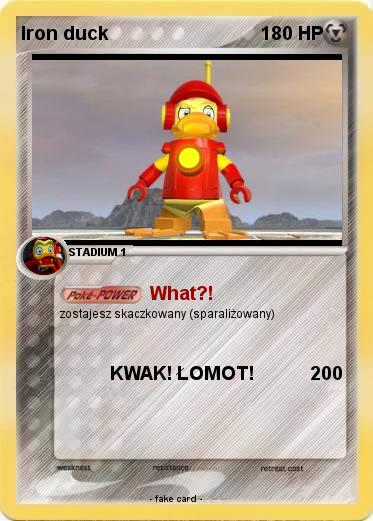 Pokemon Iron duck