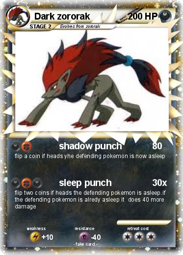 Pokemon Dark zororak