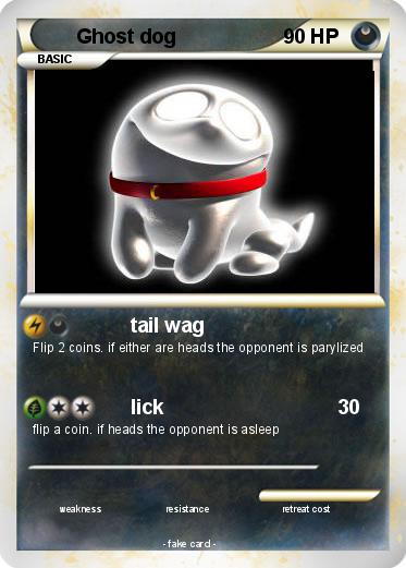 Pokemon Ghost dog