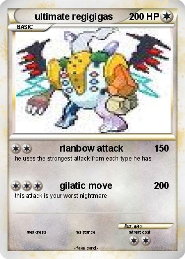 Pokemon ultimate regigigas