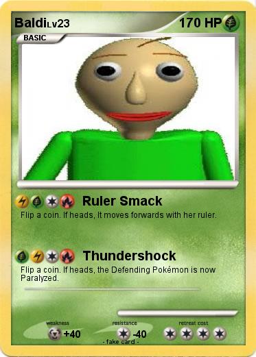 Pokemon Baldi